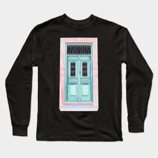 Pastel Vintage door Long Sleeve T-Shirt